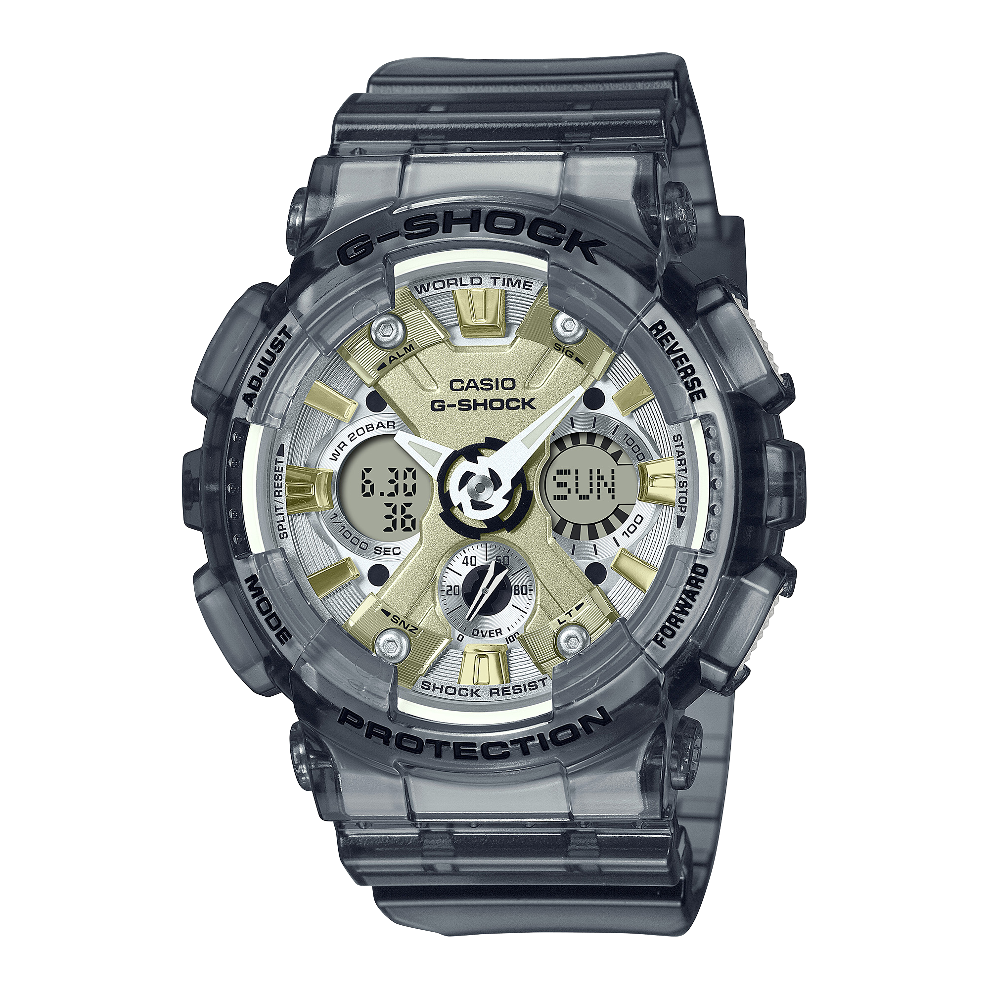 G-Shock GMAS Skeleton Series GMAS120GS-8A