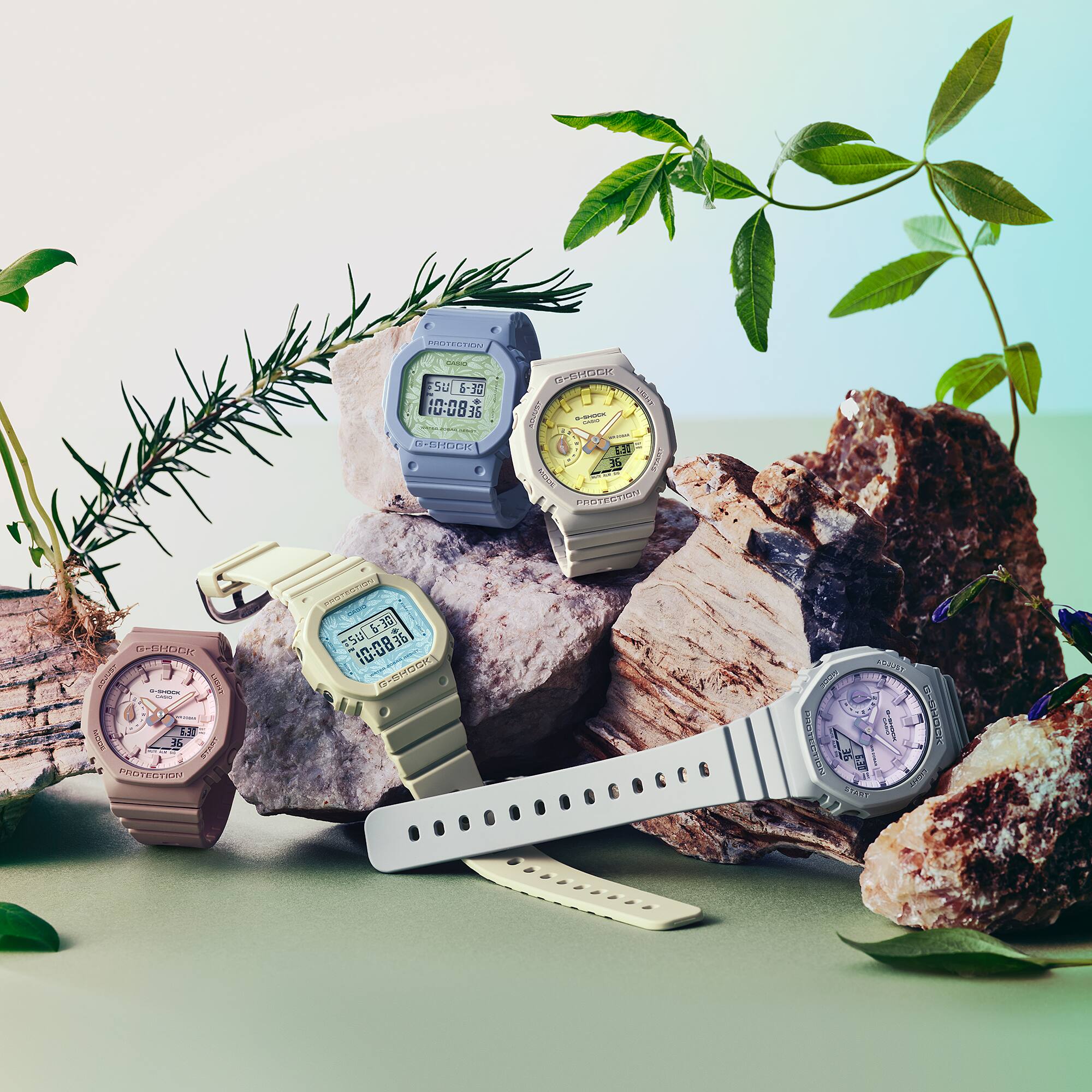 G Shock GMAS Mid-Size Casioak GMAS2100NC-4A