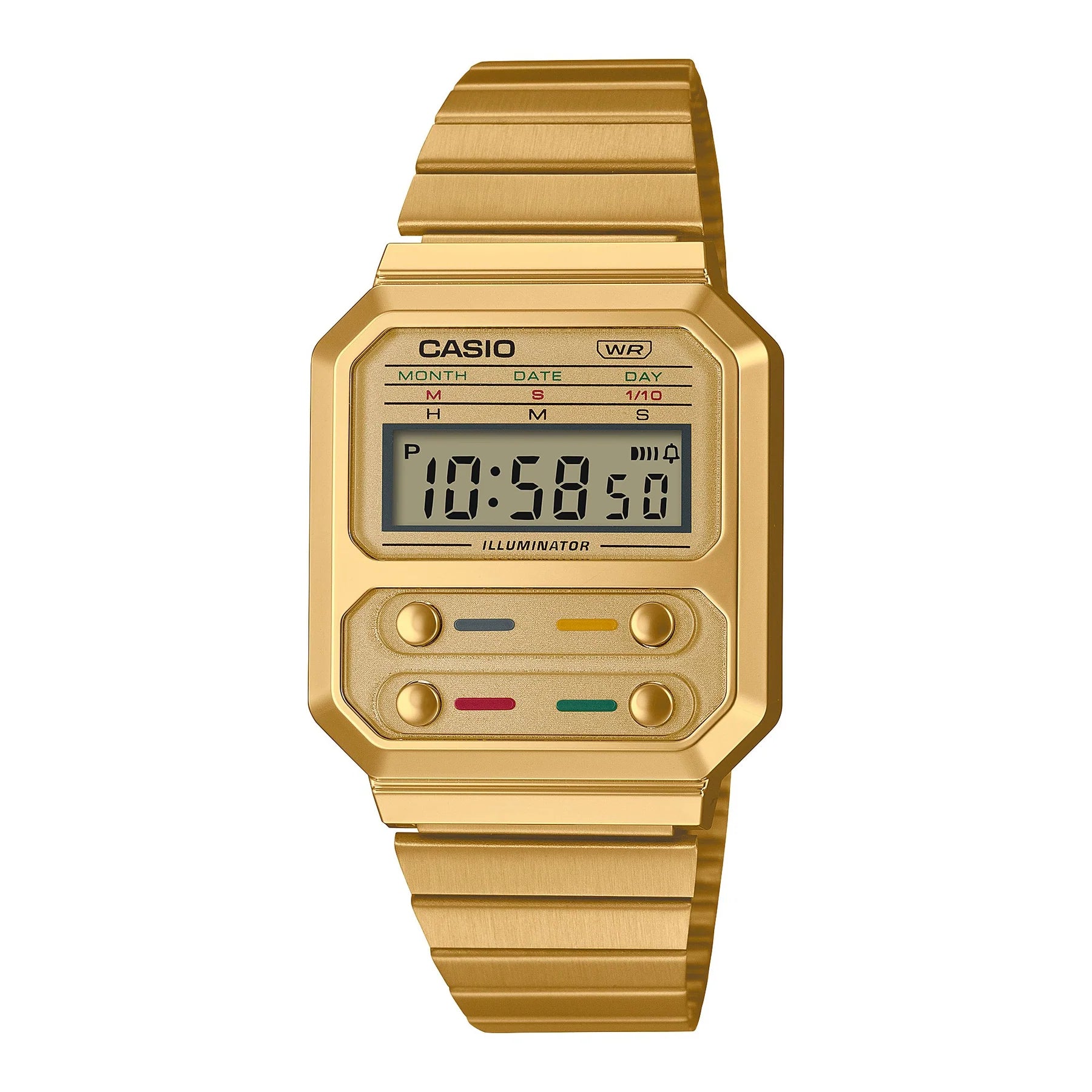 Casio Unisex A100WEG-9A