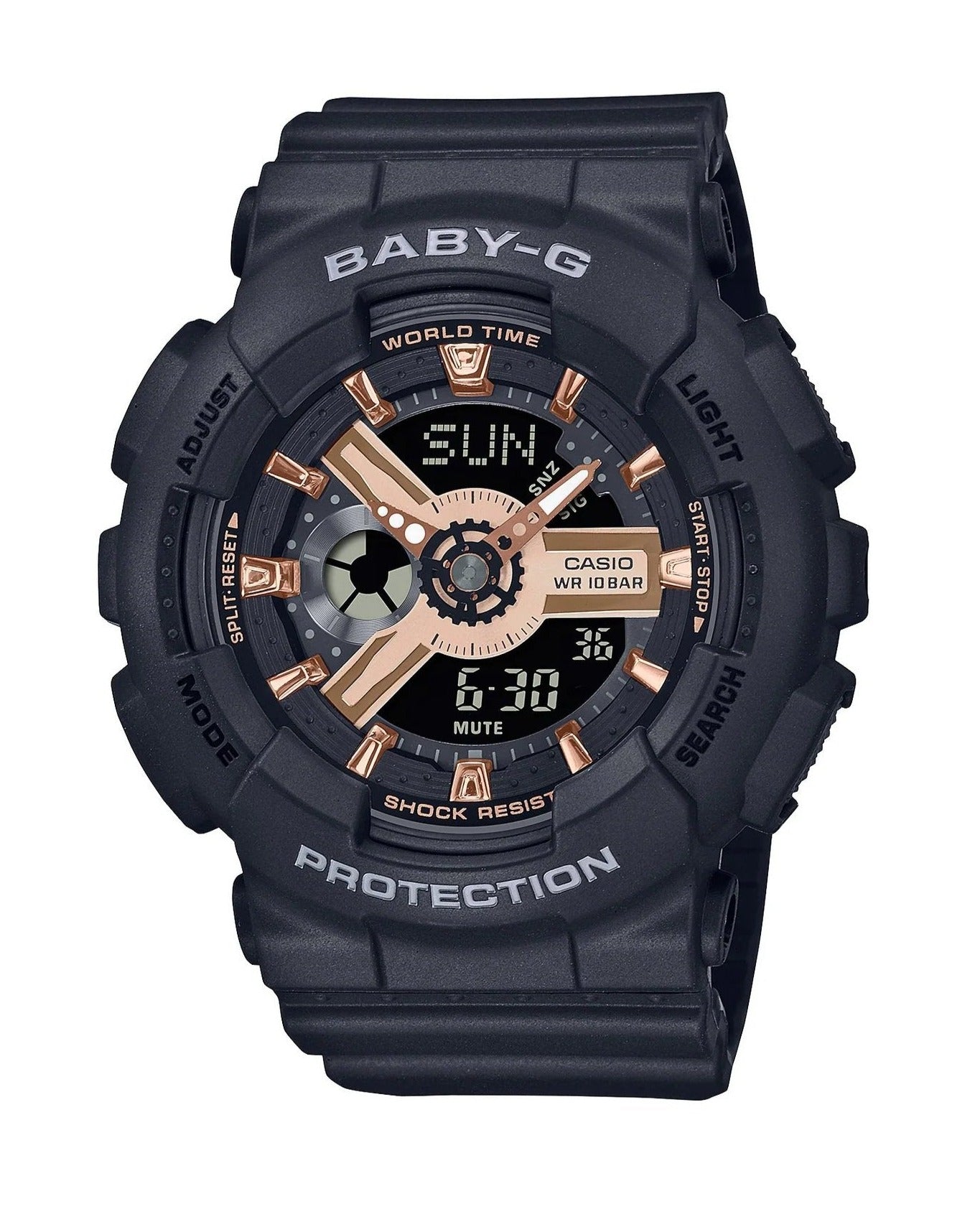 Baby G Digital & Analogue Watch Rose Gold Series BA110XRG-1A / BA-110XRG-1A