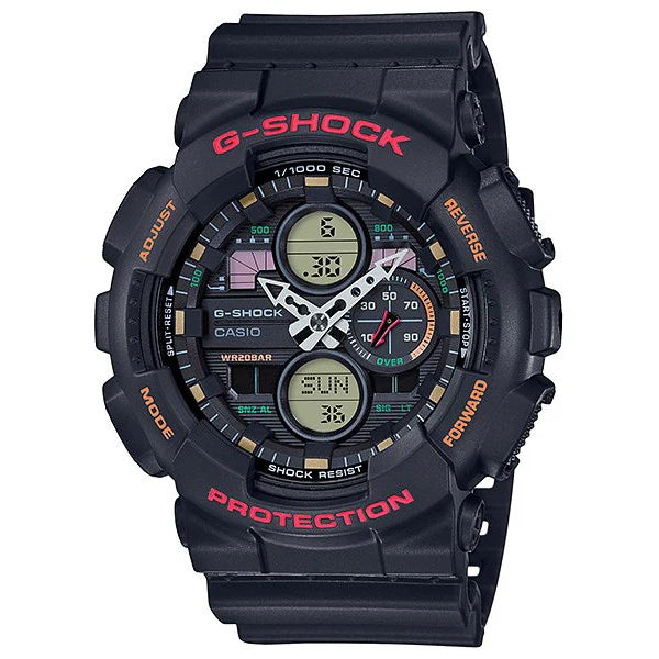 G Shock Digital Analogue Watch GA140 1A4 GA 140 1A4