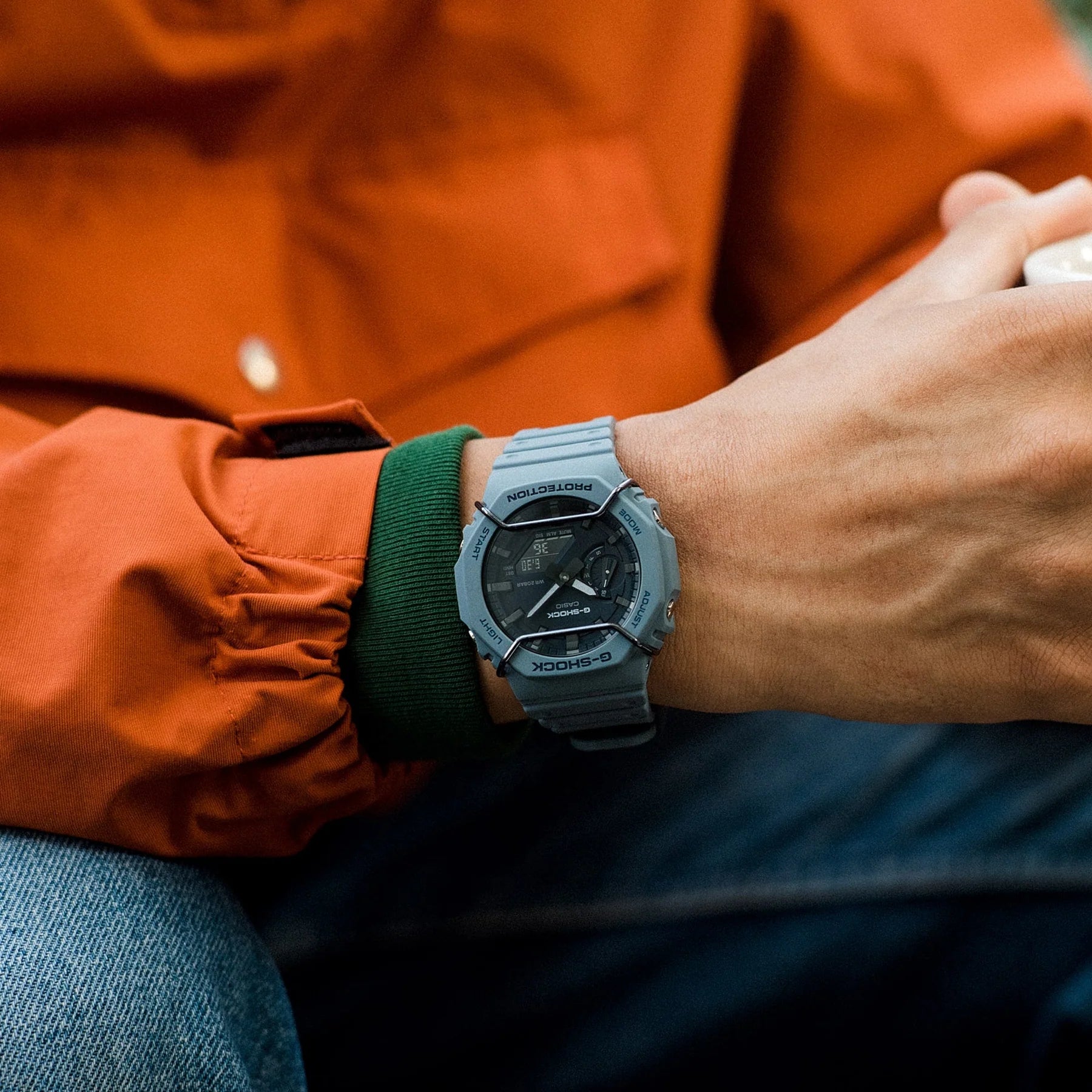 G-Shock Digital & Analogue Watch Casioak Series GA2100PT-2A / GA-2100PT-2A