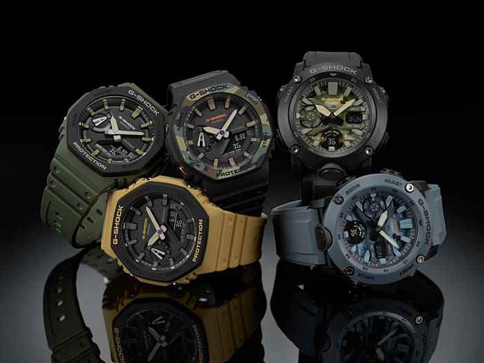 G-Shock Digital & Analogue Watch CasiOak Series GA2110SU-3A / GA-2110SU-3A