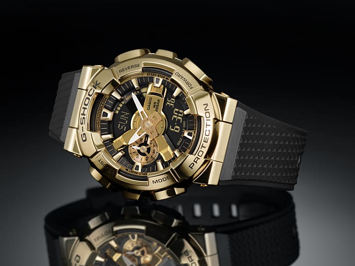G-Shock Digital & Analogue G Steel Watch Metalized Series GM110G-1A9 / GM-110G-1A9