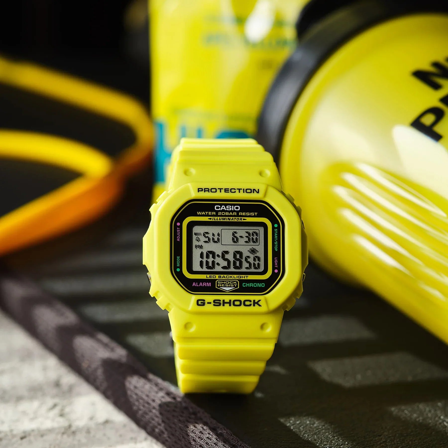 G shock led backlight deals