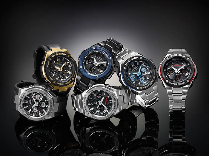 G-Shock Digital & Analogue Watch G-Steel Series GSTS100G-1A / GST-S100G-1A