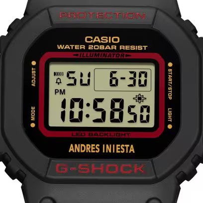 G Shock x ANDRES INIESTA DW5600AI-1D