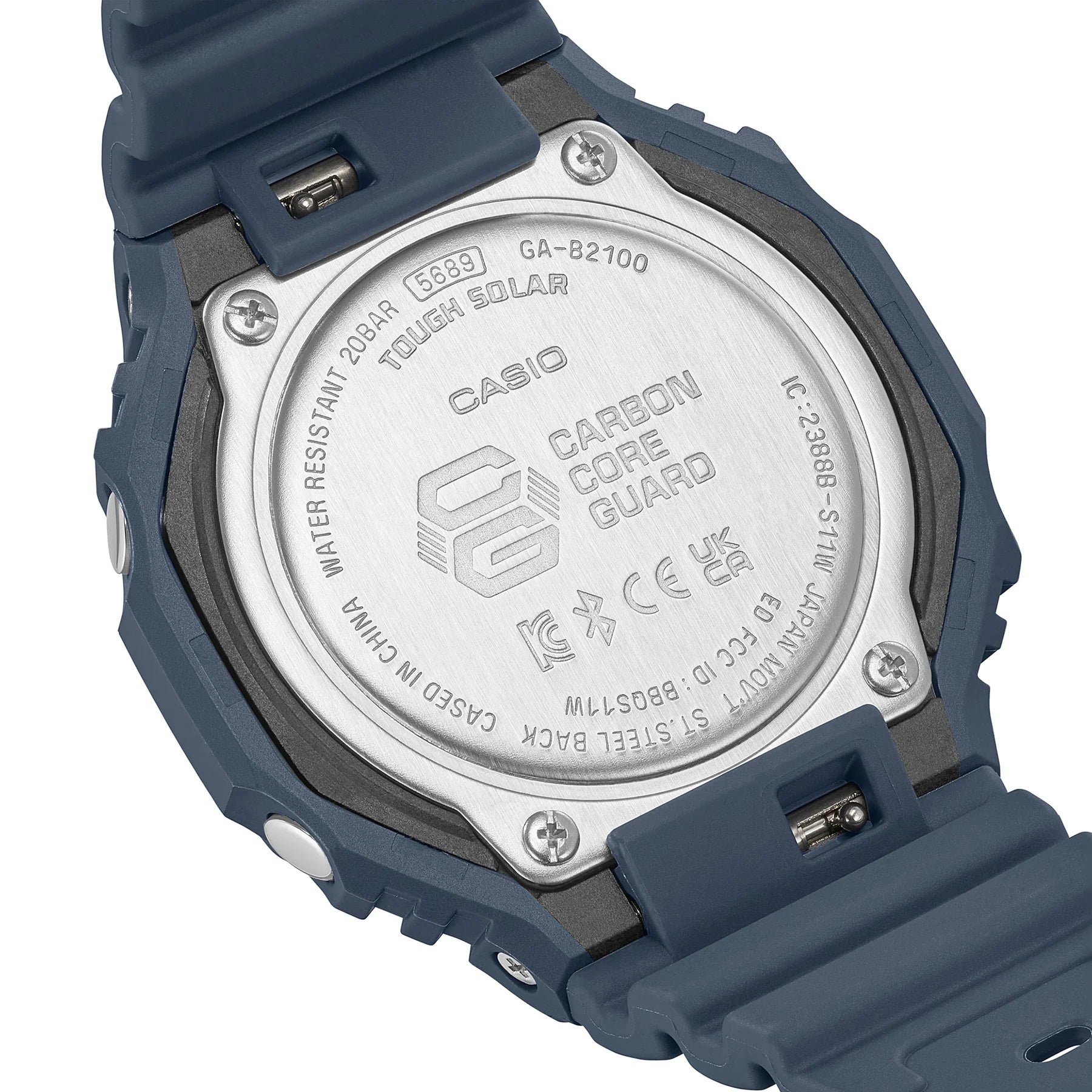 G-Shock Digital & Analogue Watch Solar Casioak Series GAB2100-2A / GA-B2100-2A
