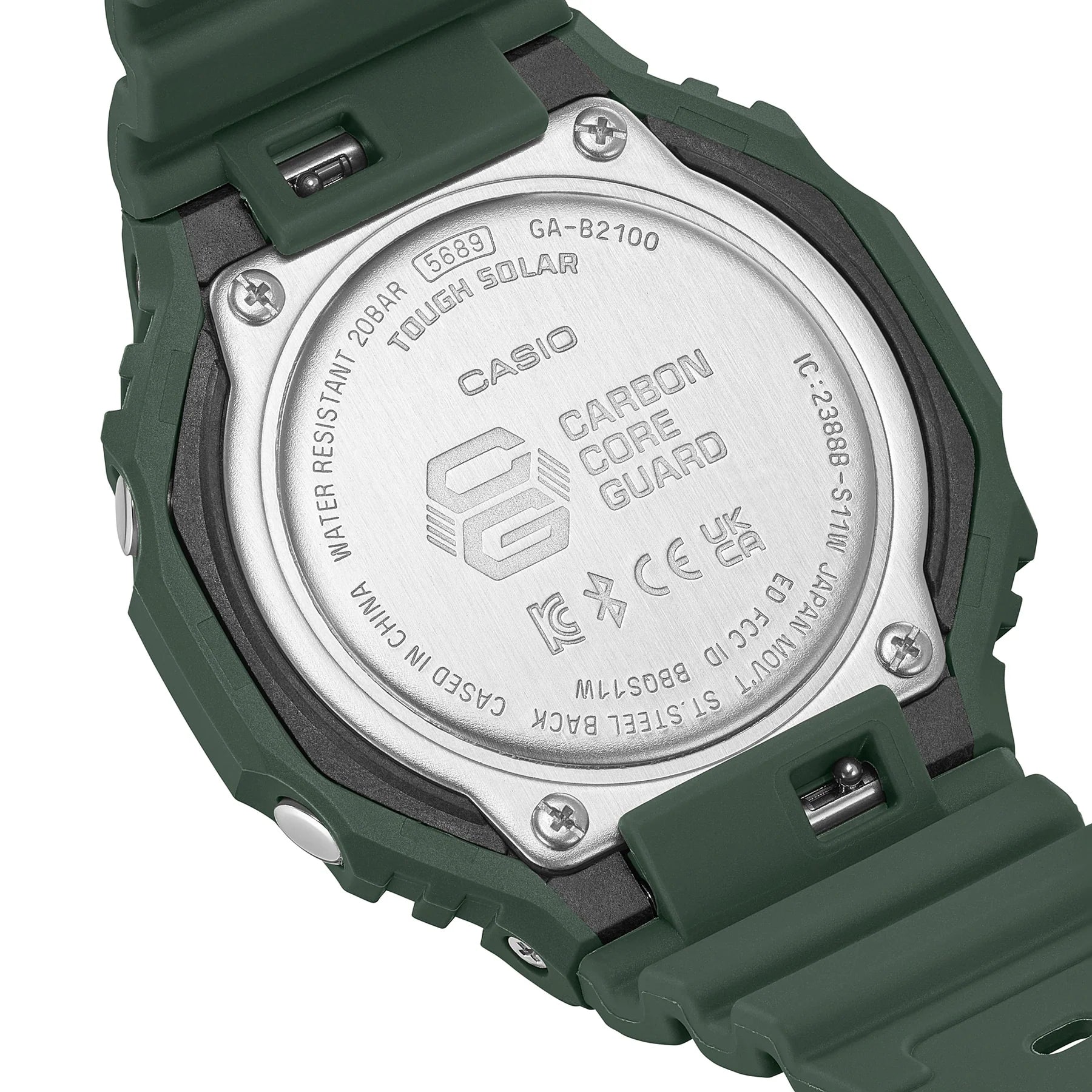 G-Shock Digital & Analogue Watch Solar Casioak Series GAB2100-3A / GA-B2100-3A