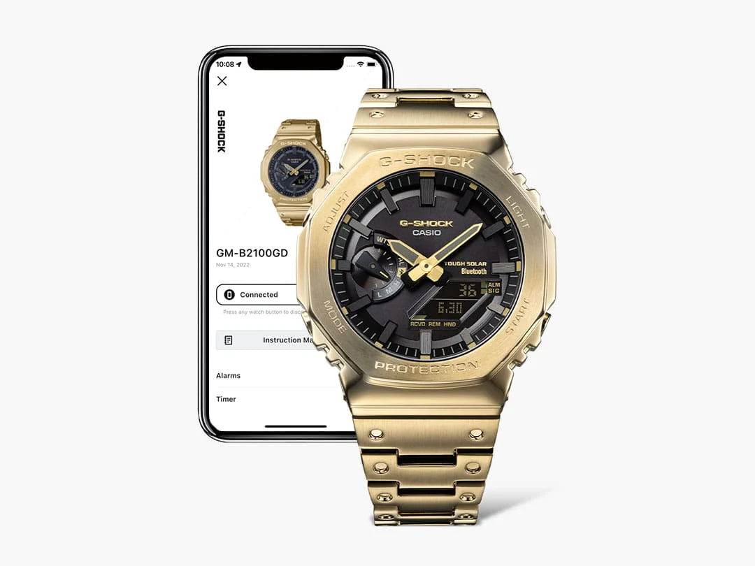G Shock Full Metal Casioak GMB2100GD 9A GM B2100GD 9
