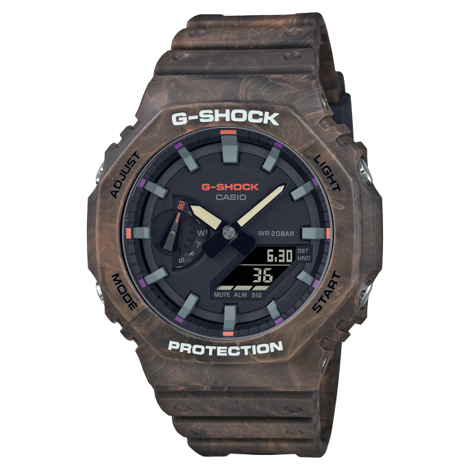G-Shock Digital & Analogue Watch CasiOak Mystic Forest Series GA2100FR-5A / GA-2100FR-5A